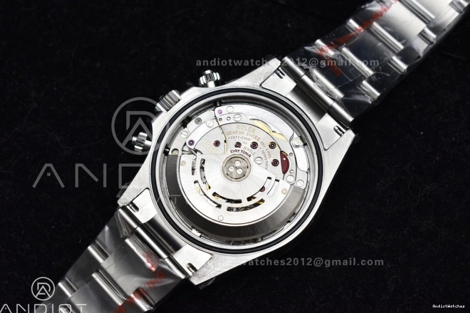 Best SA4130 on Edition SS Daytona WeatherProof 1:1 116520 Bracelet Dial V 771 White QF 0717